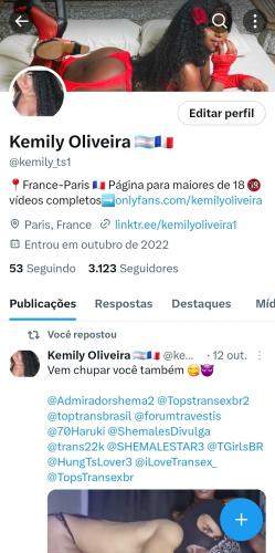 Kemily oliveira bonbon brésilien, parlez-moi par whatzap +33683029748