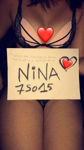 Nina pour vous plaire ce déplace toute les *s sur paris 0646139856 image 3