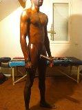 Black tbm masseur naturiste dispo