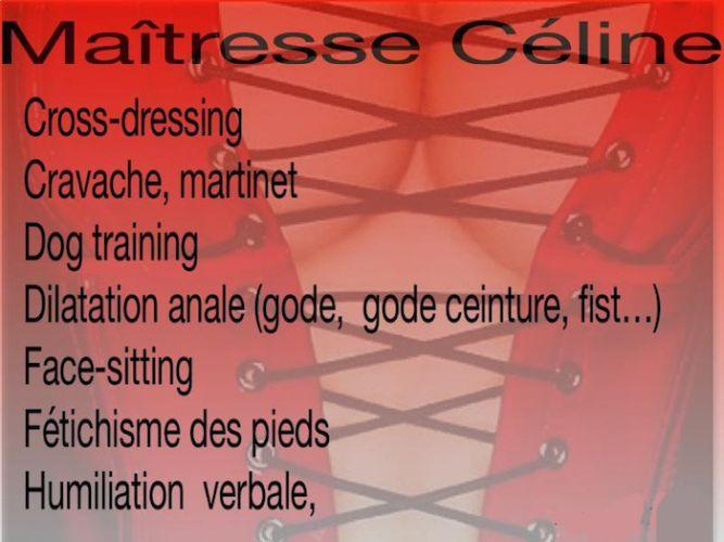 Maîtresse céline 0789413122